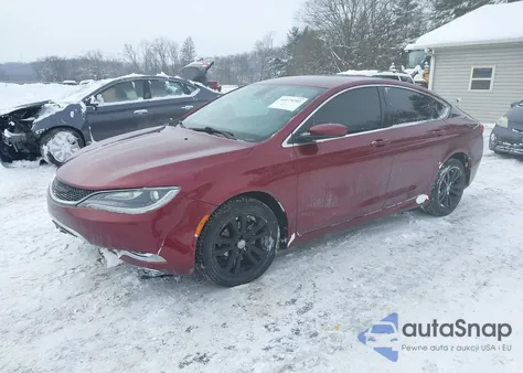 2015 Chrysler 200 Limited from USA, damaged, VIN 1C3CCCAB0FN667334